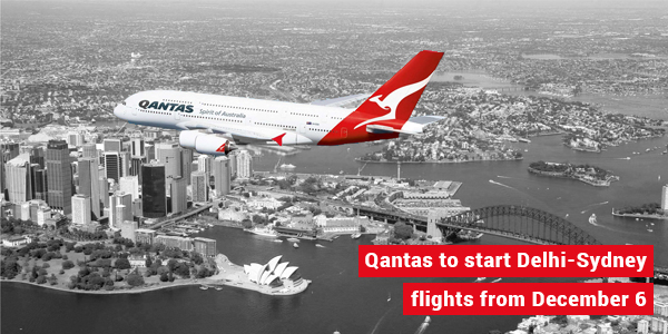 Read more about the article Qantas to start Delhi-Sydney flights from December 6