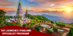 Read more about the article TAT launches Thailand Specialist Program
