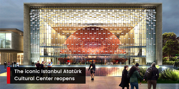 You are currently viewing The iconic Istanbul Atatürk Cultural Center reopens