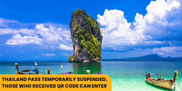 You are currently viewing Thailand Pass temporarily suspended, those who received QR Code can enter
