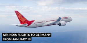Read more about the article Air India flights to Germany from January 19