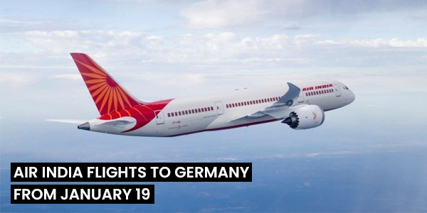 You are currently viewing Air India flights to Germany from January 19