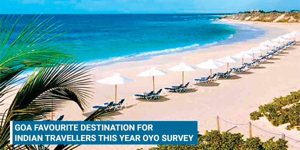 You are currently viewing Goa favourite destination for Indian travellers this year OYO survey