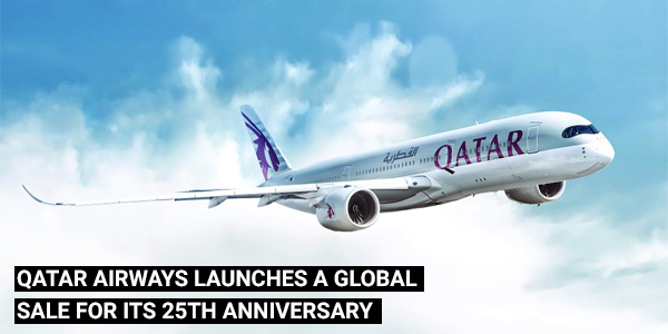 You are currently viewing Qatar Airways launches a global sale for its 25th Anniversary