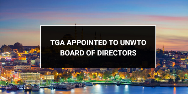 You are currently viewing TGA appointed to UNWTO Board of Directors